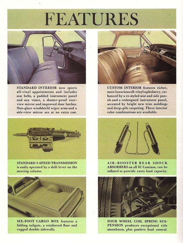 1966 Chevrolet El Camino Brochure Page 1
